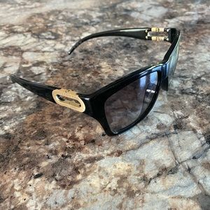 Jimmy Choo Black Cateye Sunglasses